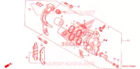 CALIBRO FRENO ANTERIORE per Honda CRF 450 X 2006