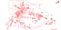 CALIBRO FRENO POSTERIORE per Honda CRF 450 X 2006
