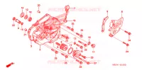 COPERTURA MANOVELLA SINISTRA per Honda CRF 450 X 2006