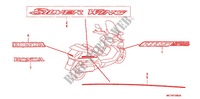 EMBLEMA/STRISCIA (FJS400A/D/FJS600A/D5 8) per Honda SILVER WING 400 ABS 2005