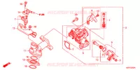 CORPO VALVOLA IMMISSIONE per Honda ZOOMER 110 X 2015