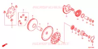 FACCIA AVVIAMENTO/ ASSE AVVIATORE A TIRO per Honda ZOOMER 110 X 2015