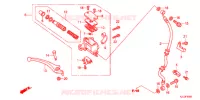 CILINDRO MAESTRO FRENO per Honda VISION 110 2013
