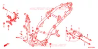 CORPO TELAIO per Honda VISION 110 2013