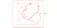DEFLETTORI MANI per Honda VISION 110 2013