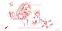 RUOTA POSTERIORE per Honda VISION 110 2013