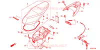 SEDILE/SCATOLA BAGAGLI per Honda VISION 110 2013