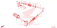 ALBERO A CAMME/VALVOLA per Honda FUTURE 125 Casted wheels, Rear brake drum 2013