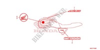EMBLEMA/STRISCIA (3) per Honda CB 1100 S ABS 2016