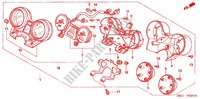 INDICATORE COMBINAZIONE (CB1300/A/F/F1) per Honda CB 1300 SUPER FOUR SILVER 2003