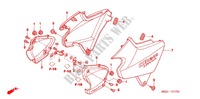 COPERTURA LATO (CB1300/A/S/SA) per Honda CB 1300 SUPER FOUR TYPE 3 2005