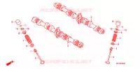 ALBERO A CAMME/VALVOLA per Honda CB 1300 SUPER FOUR TWO TONES 2009