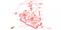COPERTURA TESTA CILINDRO per Honda CB 1300 SUPER FOUR TWO TONES 2009