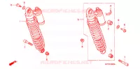 CUSCINO POSTERIORE(2) per Honda CB 1300 SUPER FOUR TWO TONES 2009