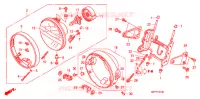 FANALE  per Honda CB 1300 SUPER FOUR TWO TONES 2009