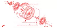 RUOTA ANTERIORE per Honda CB 1300 SUPER FOUR TWO TONES 2009