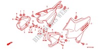 FILTRO ARIA/COPERTURA LATO per Honda CB 1300 SUPER BOL DOR GOLDEN RIMS 2010
