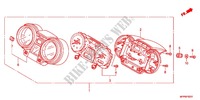 INDICATORE COMBINAZIONE (CB1300S/SA/TA) per Honda CB 1300 SUPER FOUR 2007