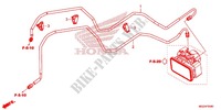 TUBO FRENO POST./CONDOTTO FRENO per Honda CB 500 F ABS 2013