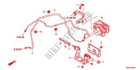 CILINDRO MAESTRO FRENO/MODULATORE ABS per Honda CB 1100 ABS BLACK STYLE 2J 2014