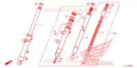 FORCELLA ANTERIORE per Honda CBR 125 2007