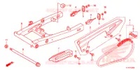 FORCELLONE (CBR125RW'07,'08,'09,'10) per Honda CBR 125 2007