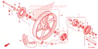 RUOTA POSTERIORE per Honda CBR 125 2007