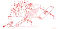 SMORZATORE SCARICO (CBR125RW'07,'08,'09,'10) per Honda CBR 125 2007
