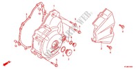 COPERTURA CASSA MANOVELLA/ GENERATORE(2) per Honda CBR 250 R ABS RED 2011