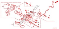 CALIBRO FRENO POSTERIORE per Honda CBR 250 R ABS RED 2011