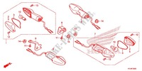 FRECCIA(2) per Honda CBR 250 R ABS RED 2011
