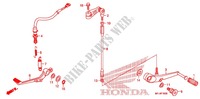 PEDALE FRENO/PEDALE CAMBIO per Honda CBR 600 RR SPECIAL BLACK 2008