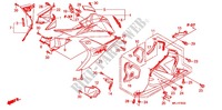 RIPARO INFERIORE (G.) (CBR600RR9,A,B/RA9,A,B) per Honda CBR 600 RR WHITE 2010