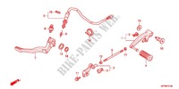PEDALE per Honda CB 1300 SUPER FOUR TOURING SE 2012