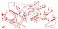 FORCELLONE (CBR900RR'00,'01/RE'01) per Honda CBR 929 RR 2001