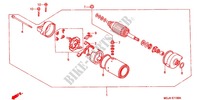 MOTORE AVVIATORE (CBR900RR'00,'01/RE'01) per Honda CBR 929 RR 2001