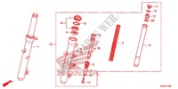 FORCELLA ANTERIORE per Honda S WING 125 ABS 2ED 2012