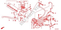 POMPA FRENO ANTERIORE (FES125A) per Honda S WING 125 ABS E 2012