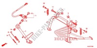 SOSTEGNO PRINCIPALE/PEDALE FRENO per Honda S WING 125 ABS E 2012