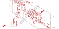 CALIBRO FRENO ANTERIORE per Honda CRF 150 F 2012