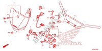 CONDOTTO MANIGLIA/PONTE SOPRA (2) per Honda CRF 230 F 2012