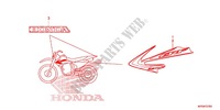 EMBLEMA/STRISCIA ('12 '14) per Honda CRF 230 F 2012