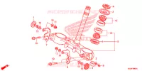GAMBA STERZO/PONTE SOPRA per Honda CRF 250 L 2014