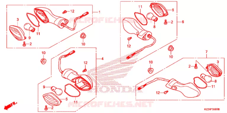 FRECCIA(2) Honda MOTO 250 CRF 2014  CRF250LE