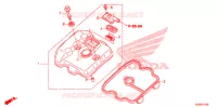 COPERTURA TESTA CILINDRO per Honda CRF 250 L 2016