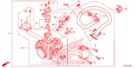 CORPO VALVOLA IMMISSIONE per Honda CRF 250 L 2016