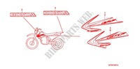 EMBLEMA/STRISCIA (CRF230F9/B/C/D/E) per Honda CRF 230 F 2011