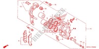 CALIBRO FRENO ANTERIORE per Honda CRF 450 X 2012