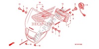FARO ANTERIORE per Honda CRF 450 X 2012