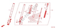 FORCELLA ANTERIORE per Honda CTX 1300 ABS 2014